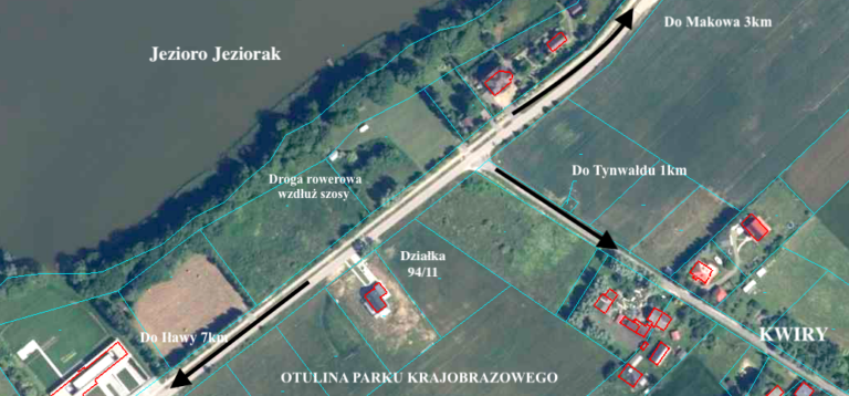 Mapka działki 94:11